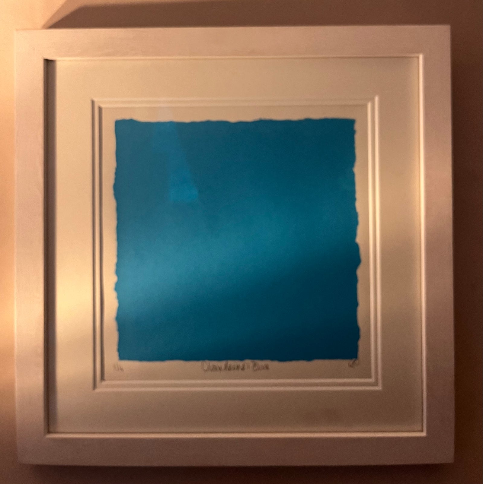 Original Screen Print - Claudeine’s Blue